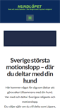 Mobile Screenshot of hundlopet.se